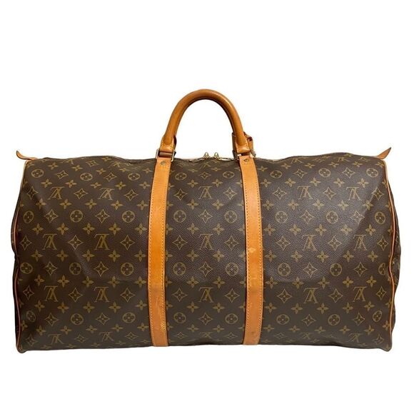 LOUIS VUITTON Monogram Keepall 60 TravelโBag ๐งณ M6 - Picture 3 of 16